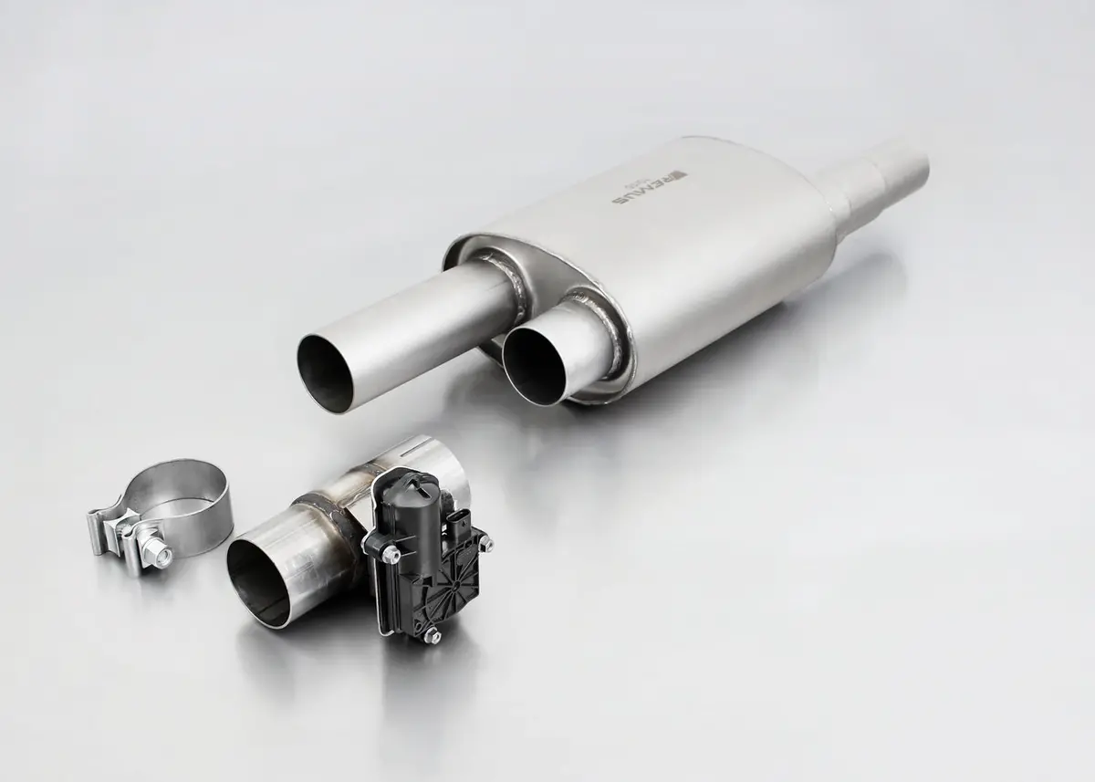 Remus Universal Sport Exhaust(One Sided: L Or R) With Integrated Electronic Valve 1