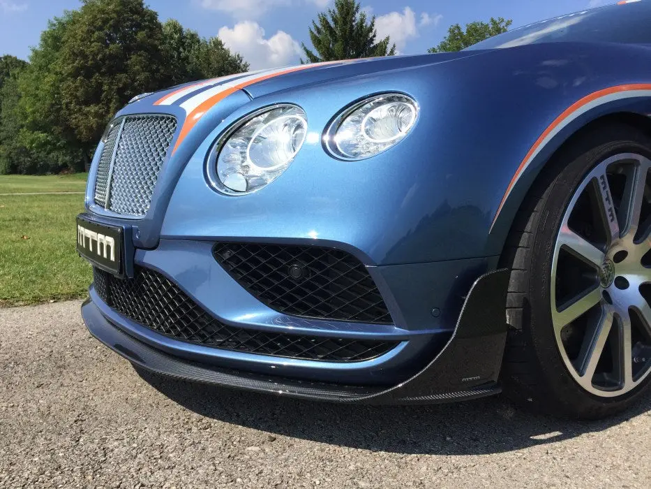 Mtm Carbon Front Splitter New Continental Gt/Gtc 1
