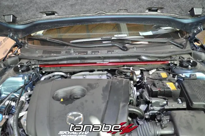 Tanabe Sustec Front Strut Tower Bar 14 Mazda 3 (3Dr & 5Dr) / Mazda 6 1
