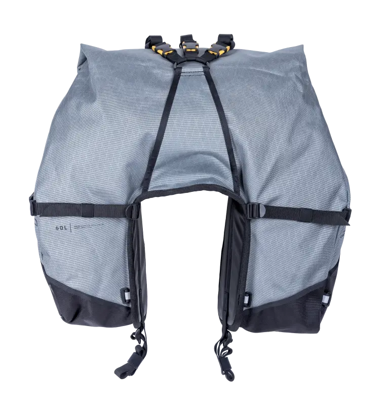 Giant Loop Great Basin Saddlebag 68L - Gray 1
