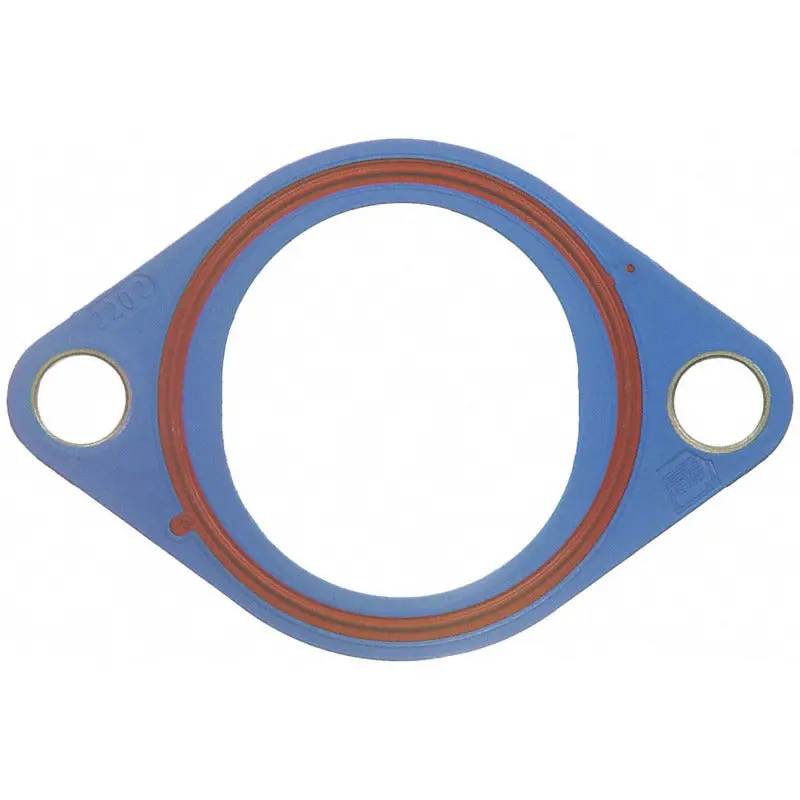Fel-Pro Engine Coolant Outlet Gasket W/ Molded Rubber Sealing Bead - 0.125In Thickness 1