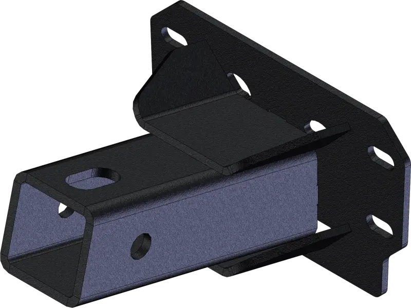 Kfi 18+ Polaris Ranger 1000/ Xp/ Crew 2 In. Receiver Hitch Lower Front 1