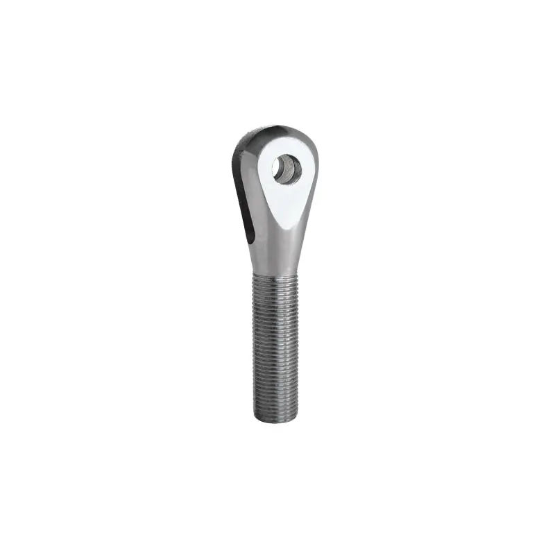 Qa1 Clevis - Left Hand - 3/8-5/8In - 3/8In Slot - Carbon Steel 1
