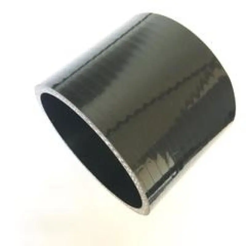Ticon Industries 4-Ply Black 3.5In Straight Silicone Coupler 1