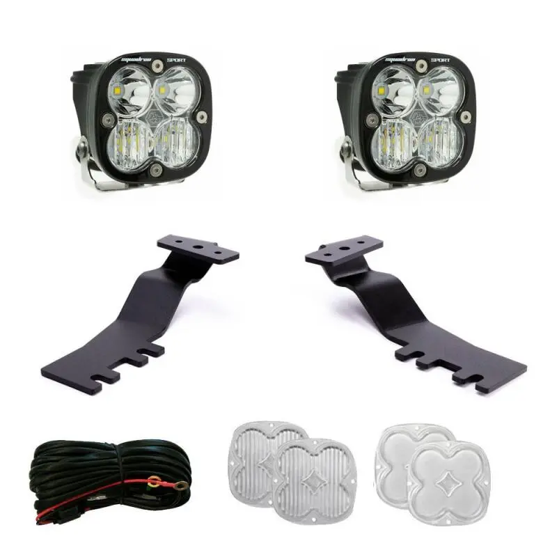 Baja Designs 2024+ Toyota Tacoma Squadron Sport A-Pillar Kit 1