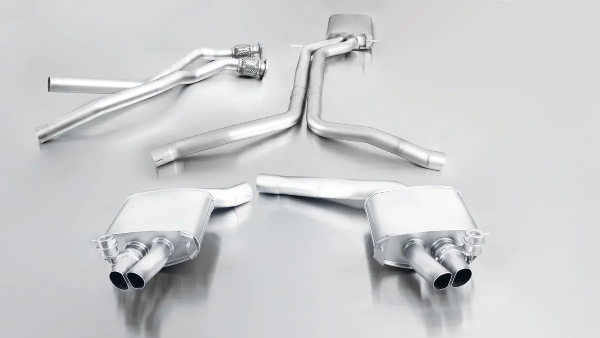 Remus Non-Resonated Sport Exhaust Cat-Back-System With Integrated Valves (Optional Tail Pipes) For Audi Rs5 Quattro Coupe 1