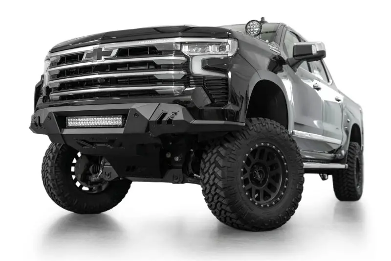 Addictive Desert Designs2022+ Chevrolet Silverado 1500 Black Label Front Bumper 1