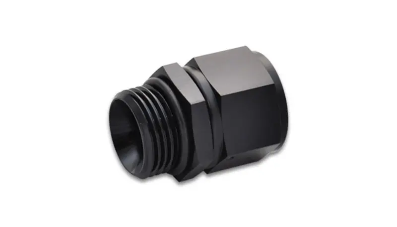 Vibrant -6An Female To -6An Male Straight Cut Adapter With O-Ring 1