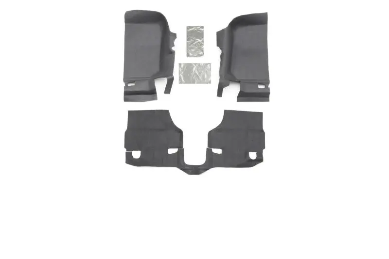 Bedrug 11-16 Jeep Jk 2Dr Front 3Pc Bedtred Floor Kit (Incl Heat Shields) 1