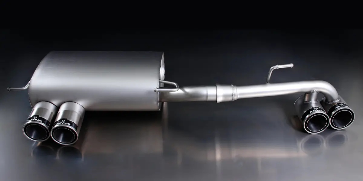 Remus Racing Sport Exhaust Axle-Back-System With 4 Polished Street Race Tips For Bmw 1 Series E82 Coupe/E88 Cabrio 1