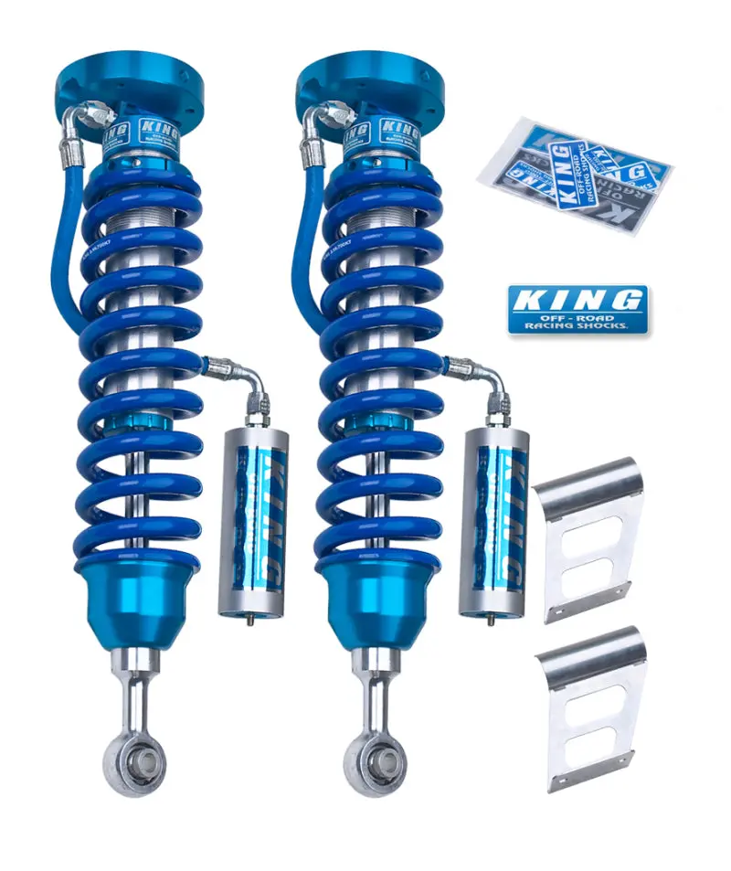 King Shocks 2007+ Toyota Tundra 2.5 Dia Front Coilover W/Remote Reservoir (Pair) 1