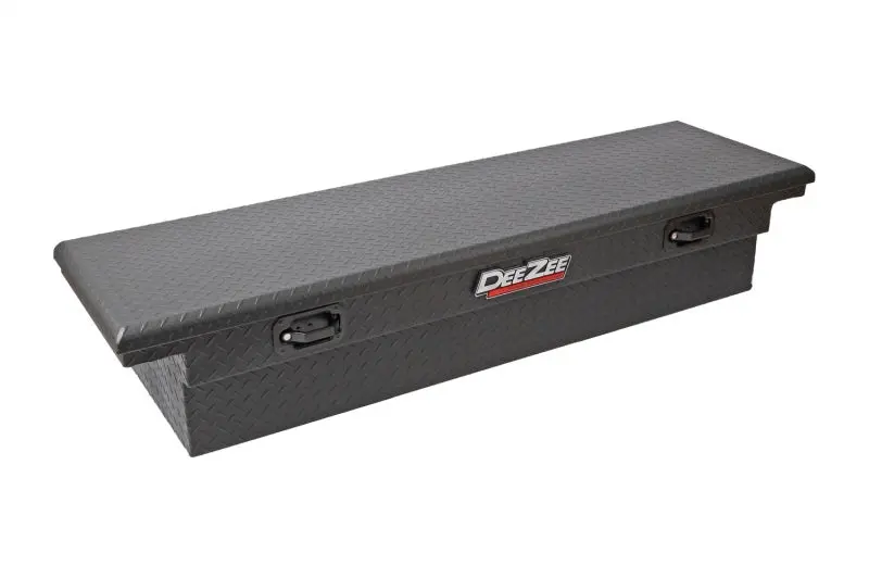 Dee Zee Universal Tool Box - Red Crossover - Single Lid Black Bt Pull Handle (Low/Txt Blk) 1