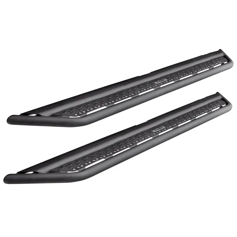 Go Rhino Dominator Extreme D6 Sidesteps - Tex Blk - 80In 1