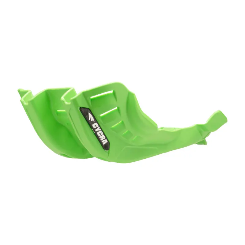 Cycra 25+ Ktm Kx250/Kx250x Full Armor Skid Plate - Green 1