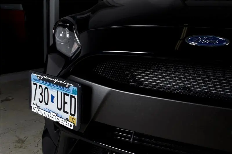 Grimmspeed 2016+ Ford Focus Rs License Plate Relocation Kit 1