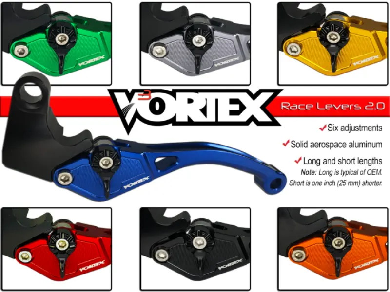 Vortex Racing H-L203 Y688h Clutch Lever Short- Black 1