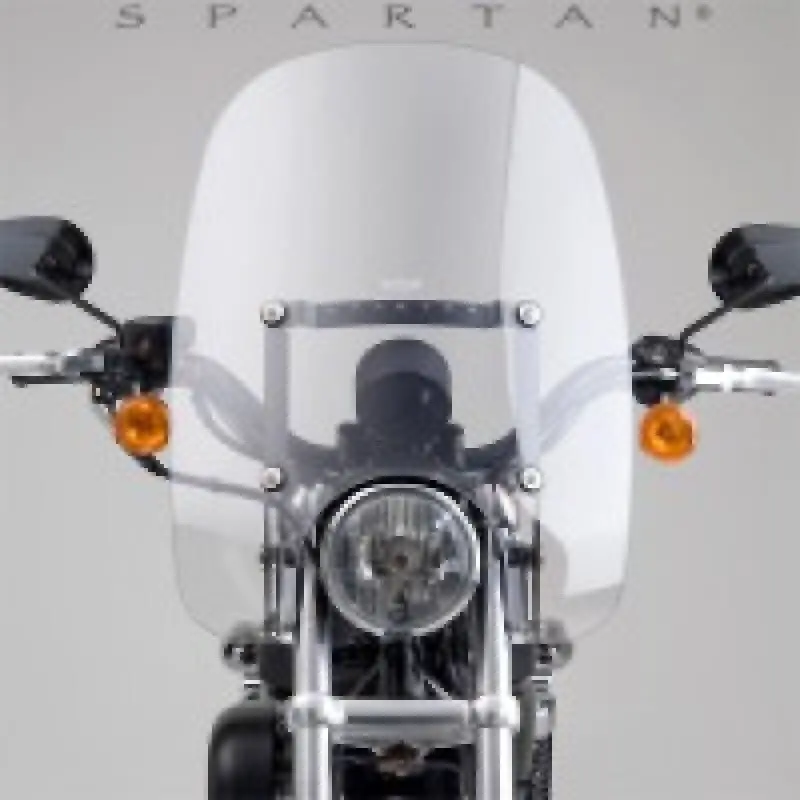National Cycle 88-22 Harley-Davidson Xl 39 Mm. Spartan Windshield 19 In.-Clear 1