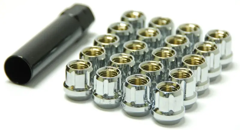 Wheel Mate Muteki Open End Lug Nuts - Chrome 12X1.50 1