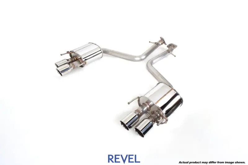 Revel Medallion Touring-S Catback Exhaust - Dual Muffler / Quad Tip 2016 Lexus Rc200t F Sport Rwd 1