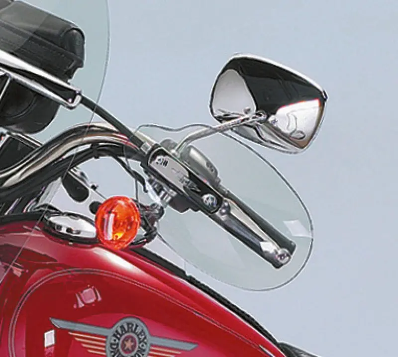 National Cycle 089-09 Harley Fxst/96-13 Flht/Fltr/09-17 Flhr/87-23 Flsct Hand Deflectors-Lt Tint 1