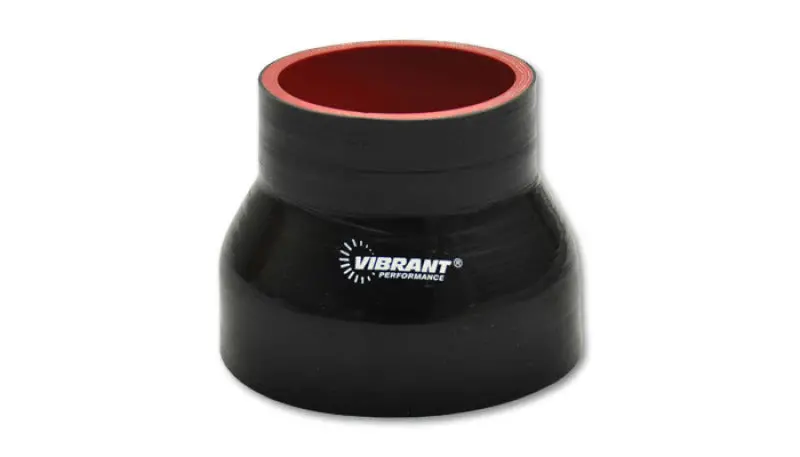 Vibrant 4 Ply Reducer Coupler 6.00In I.D. X 5.00In I.D. X 4.50In Long - Black 1