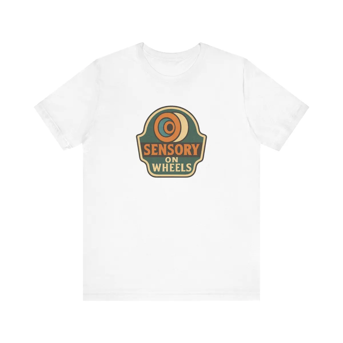 Old School Jersey Tee - Sensory On Wheels Logo 5