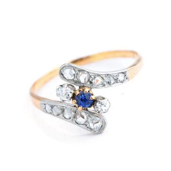 Engagement Wedding Cubic Silver  Band Ring 1