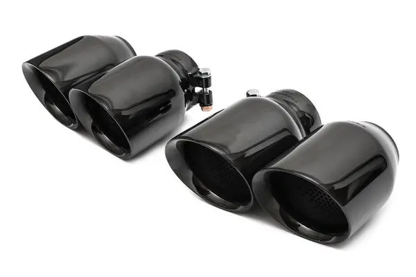 Fabspeed Porsche 958.2 Cayenne Turbo / Turbo S Deluxe Quad Style Tips (2015-2018) 3