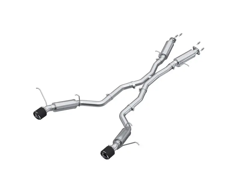 Mbrp 2012+ Jeep Grand Cherokee Srt 6.4L 3In Dual Rear Exit T304ss Catback Exhaust - Cf Tips 1