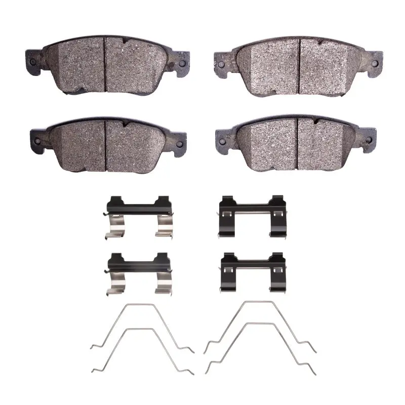 Dfc 08-13 Infiniti G37 Front 4000 Hybridynamic Brake Pads And Hardware Kit 1