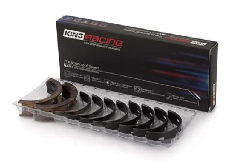 King Engine Bearings Nissan Vr38dett (Size 0.25) Pmaxkote Performance Main Bearings - Set Of 8 1