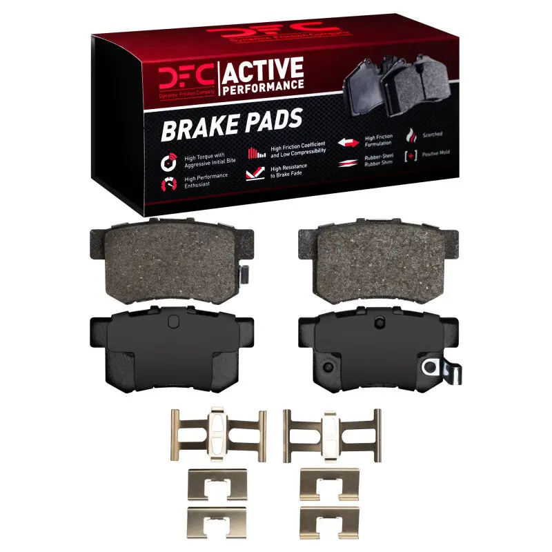 Dfc 00-13 Honda S2000 Rear Active Performance Pads And Hardware Kit 1