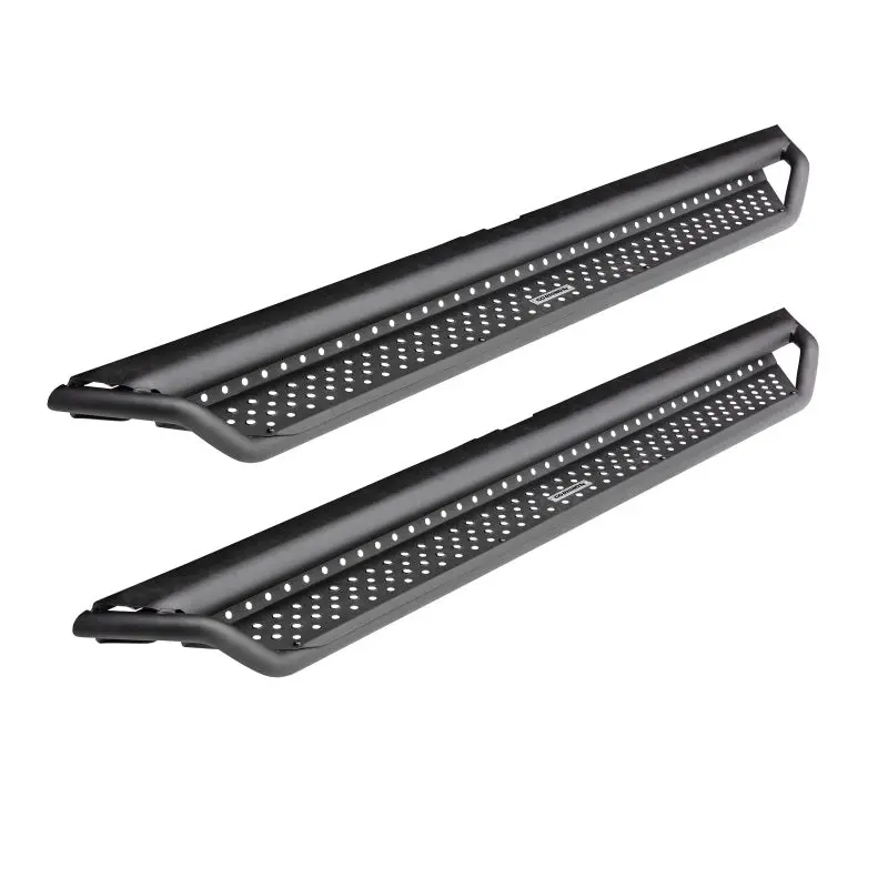 Go Rhino 2021+ Ford Bronco Dominator Extreme D1 Side Steps W/Brackets - Textured Black 1