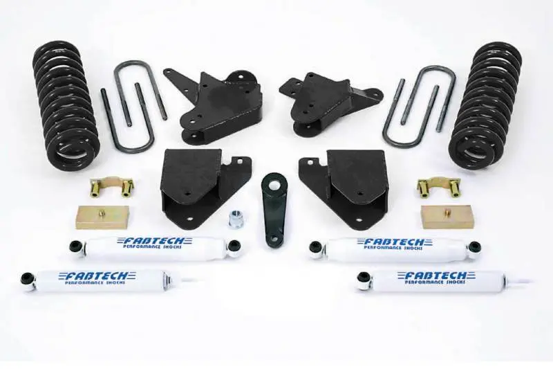 Fabtech 99-00 Ford F250/350 2Wd W/Gas & 6.0L Diesel 6In Basic Sys W/Perf Shks 1