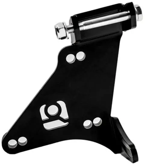 Innovative N/A H-Series Black Steel H22 Alternator Relocation Bracket 1