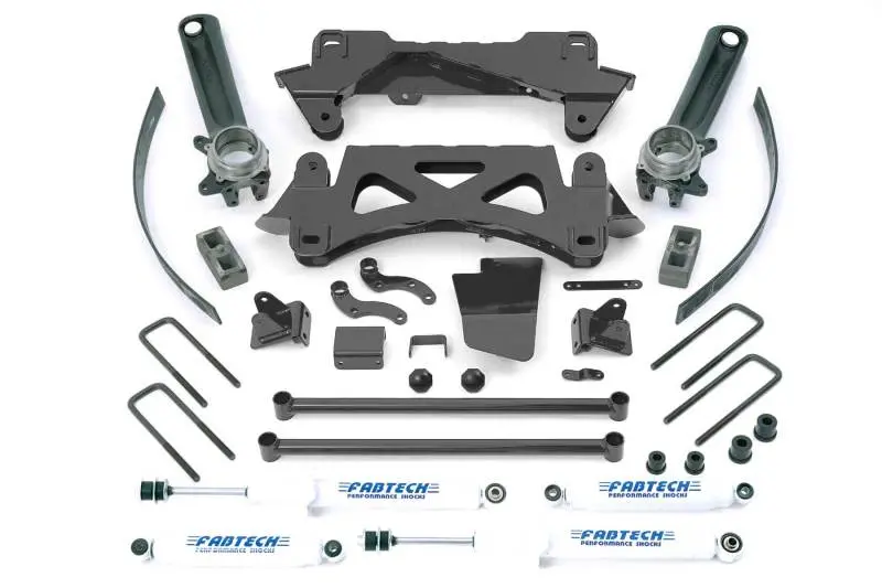 Fabtech 95.5-04 Toyota Tacoma 6 Cyl 2/4Wd 6 Lug 6In Perf Sys W/Perf Shks 1