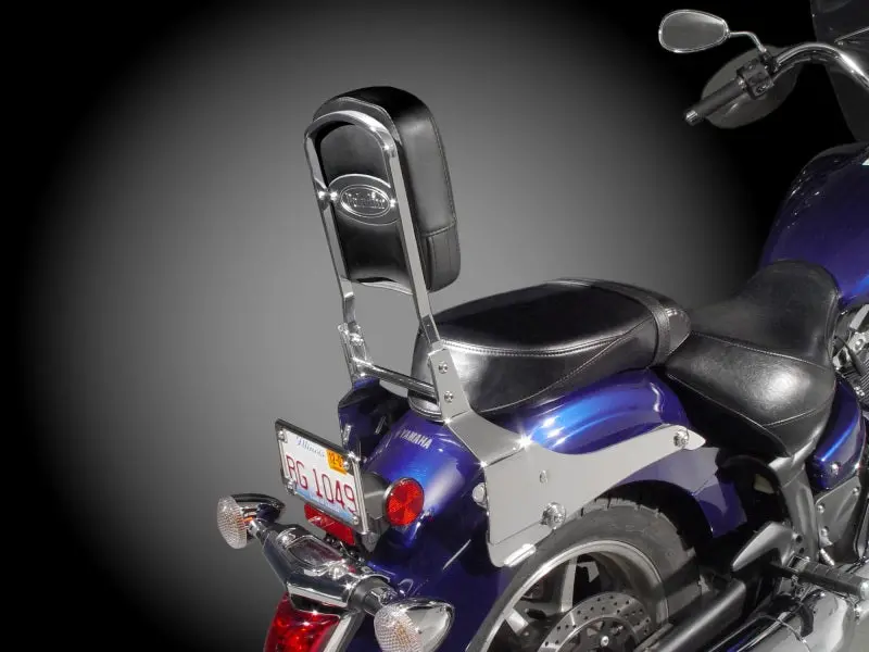 National Cycle 97+ Hon/ 16+ Indian/ 05-23 Kaw/ 01+ Suz/98-15 Yam Paladin Backrest W/Pad 1
