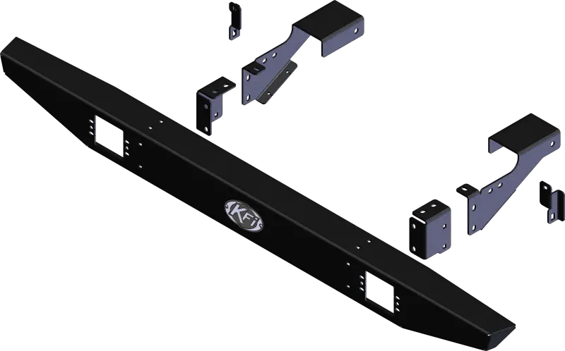 Kfi 05-16 Polaris Ranger 500-800 Full-Size/ 11-15 Bobcat 3200/ 3400 Bumper Rear Formed 1