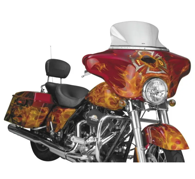 National Cycle 96-13 Harley-Davidson Flht/Flhx/Flhtk Touring/Tri-Glide Vs Low Windshield - Clear 1
