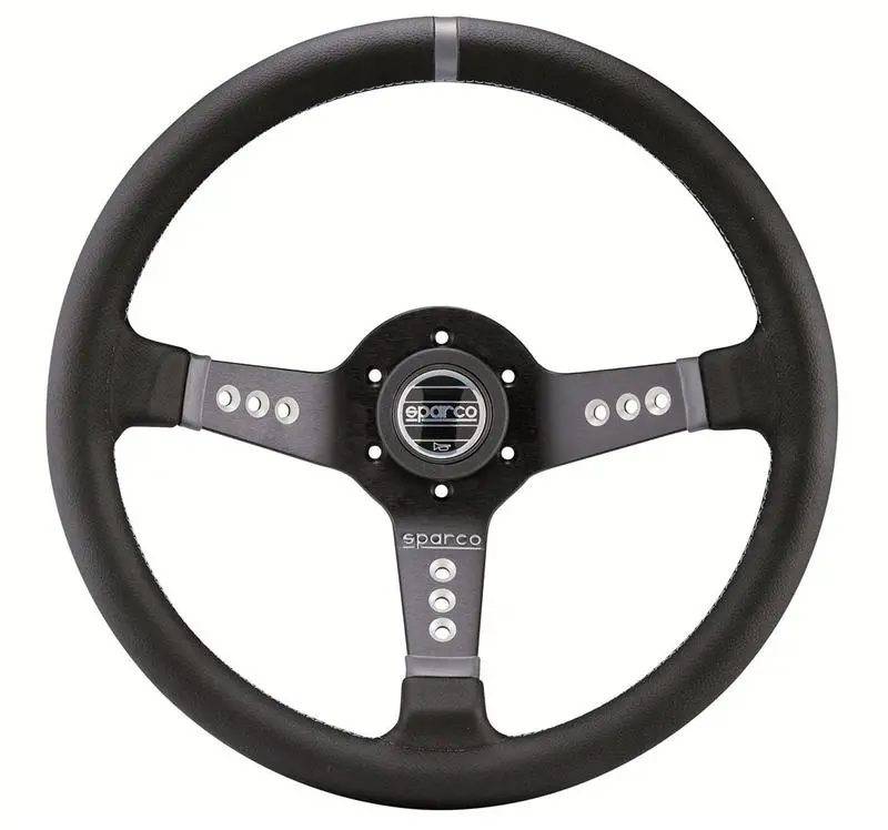 Sparco Steering Wheel L777 Leather Black 1