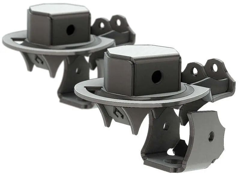 Artec Industries Ultimate Coil Bracket - Coil / Shock / Link - 10 Degree Lca Brackets (3.0 In Axle) 1