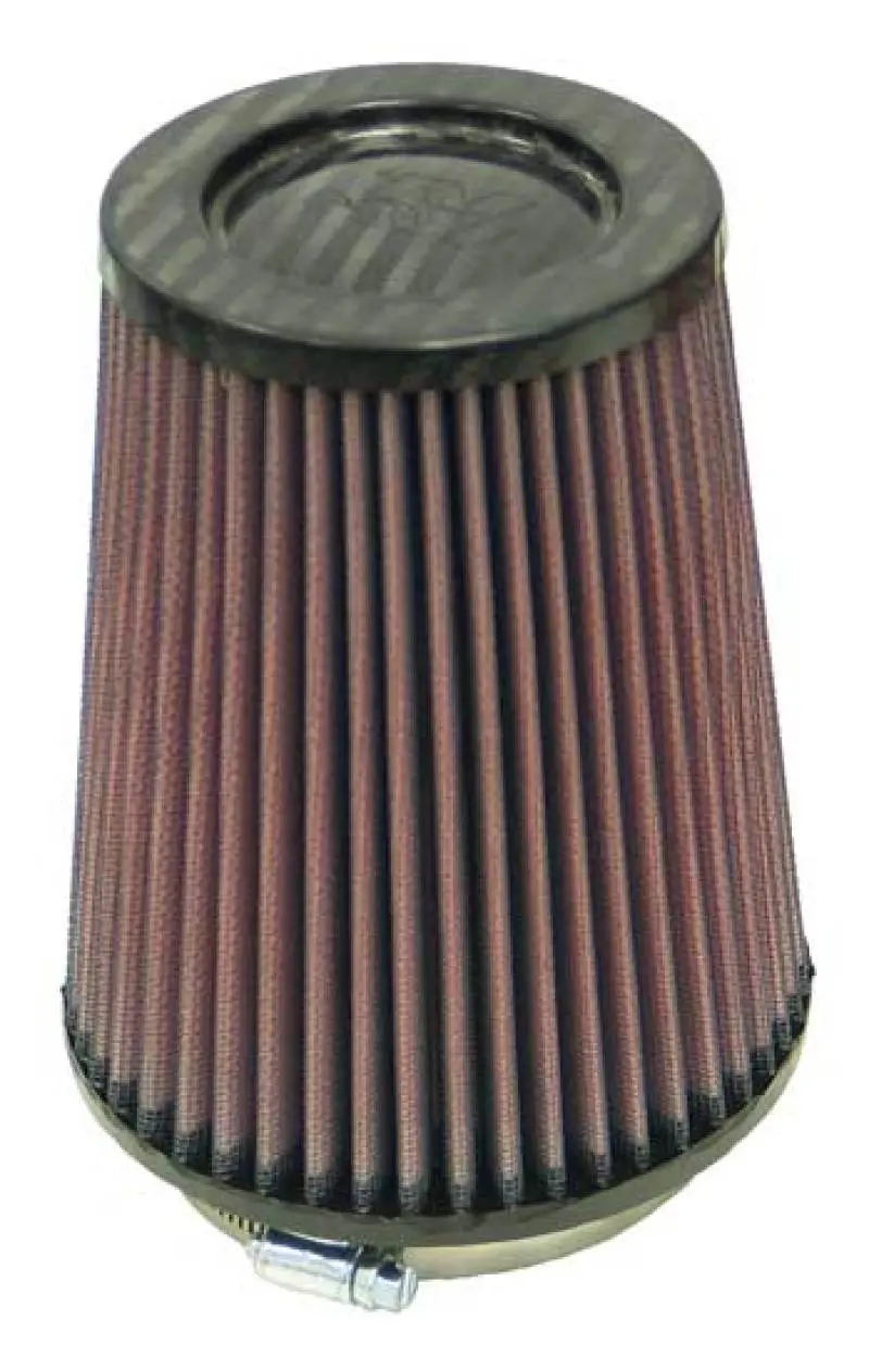 K&N Round Tapered Universal Air Filter 4In Flange Id X 5.375 Base Od X 4In Top Od X 6.5In H 1