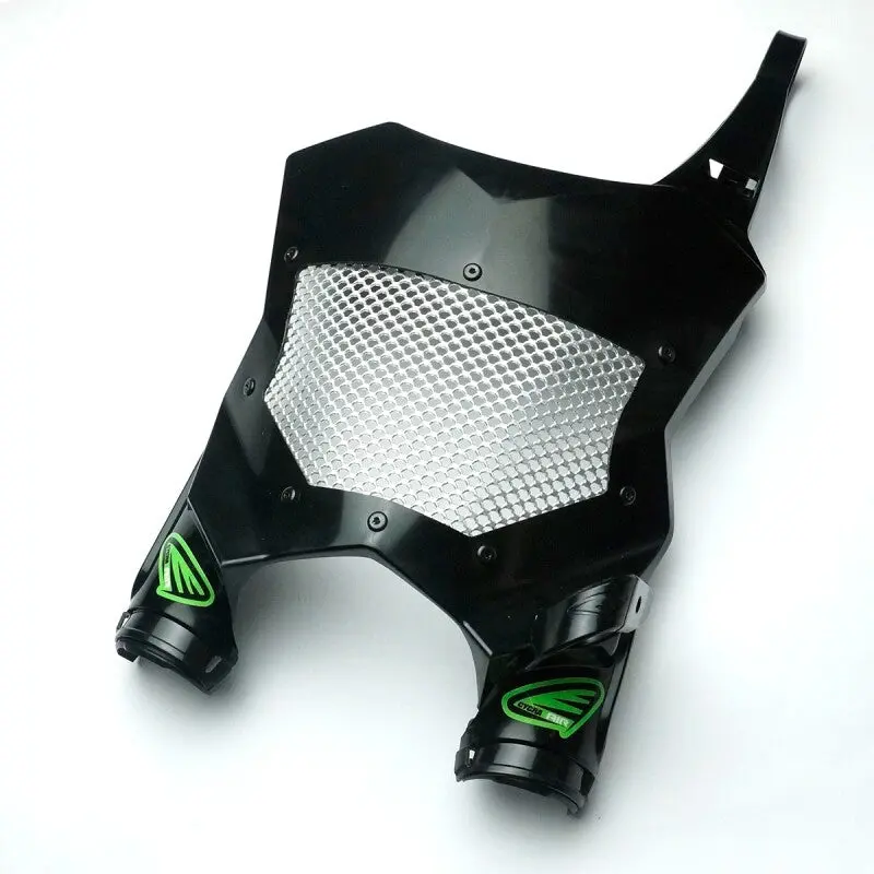 Cycra 17-25 Kawasaki Kx250/F/X/ 16-25 Kx450/F/X Vented Stadium Plate - Black 1