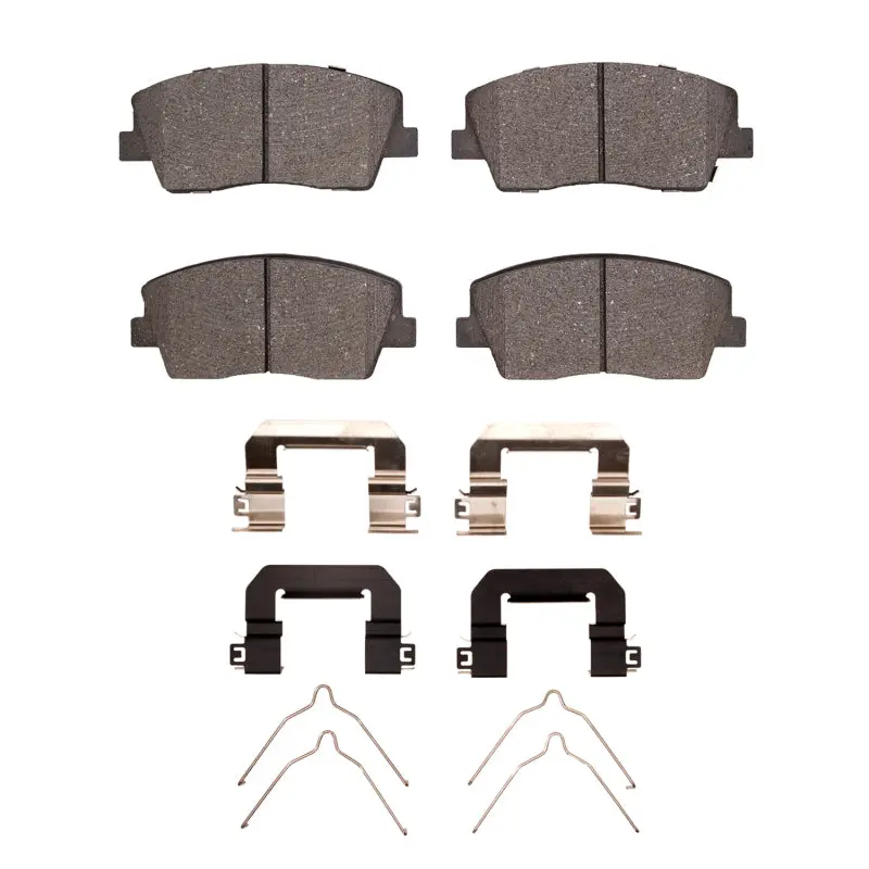 R1 2018-2023 Genesis G70 Front R1 Ceramic Pads & Hardware Kit 1