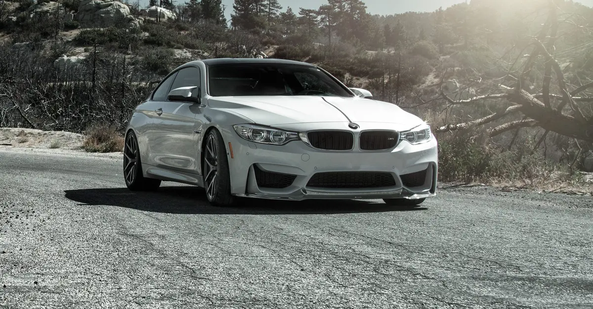 Vorsteiner Vrs Gts Aero Front Spoiler Carbon Fiber Pp 1X1 Glossy For Bmw F8x M3/M4 1