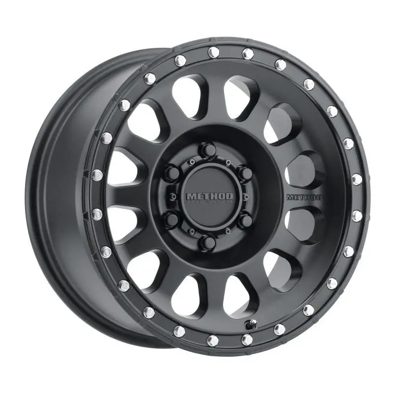 Method Mr315 18X9 +18Mm Offset 6X5.5 106.25Mm Cb Matte Black Wheel 1