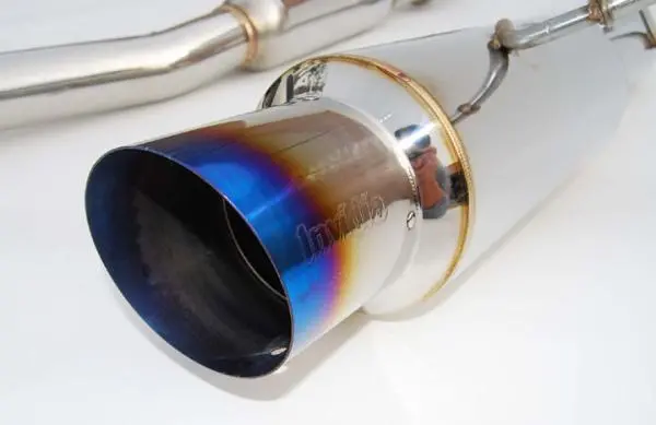 Invidia 02-07 Wrx/Sti 76Mm N1 Regular Titanium Tip Cat-Back Exhaust 1