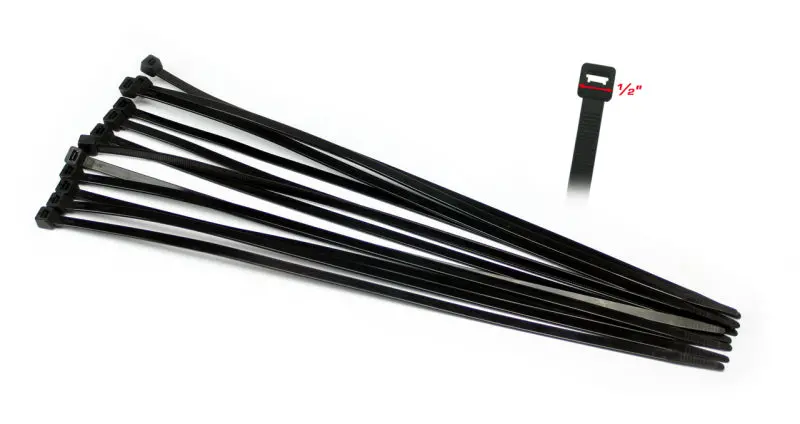 Cycra Replacement Zip Ties Speed Armor Skid Plate - Black 1