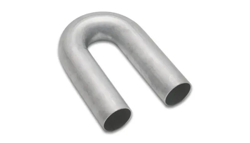 Vibrant 321 Stainless Steel 180 Degree Mandrel Bend 2.25In Od X 3.375In Clr 16 Gauge Wall Thickness 1
