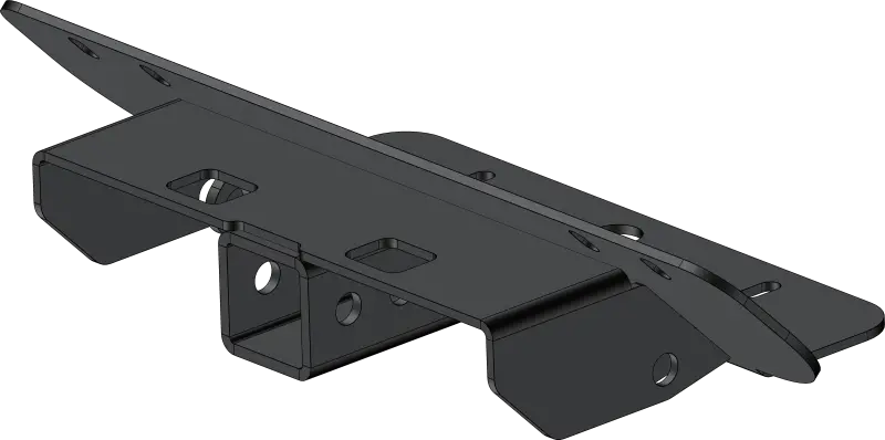 Kfi 02-09 Polaris Ranger 425-700 Full-Size 2 In. Receiver Hitch Front Lower 1